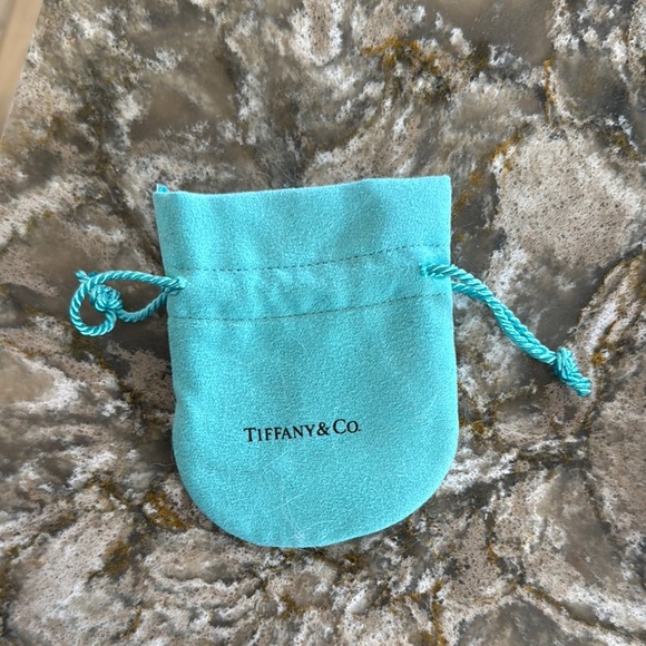 Tiffany & Co. Accessories - Tiffany & Co. Blue Drawstring Pouch